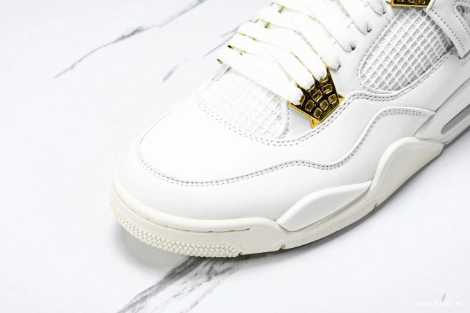 4 Gold Retro Jordan Metallic AQ9129-170 0707